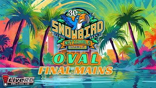 OVAL FINAL MAINS  2024 Snowbird Nationals [upl. by Mandler825]