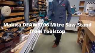 Makita DEAWST06 Legstand for Mitre Saws [upl. by Ylas]