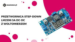 Przetwornica stepdown LM2596 3A DCDC z Woltomierzem [upl. by Alpert]