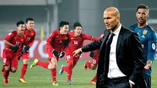 Thầy trò Zidane lên tiếng trước chiến tích của U23 Việt Nam [upl. by Nicolle341]