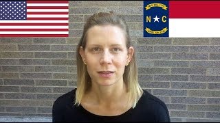 American English Example of a Southern Accent Mary from North Carolina [upl. by Bahr]