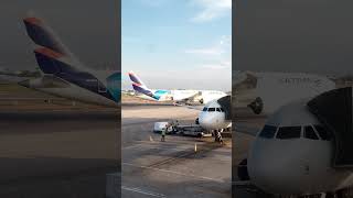 Boeing 787 Latam Santiago 2023 y Latam Cargo Boeing 767 short viral planespotting [upl. by Ecnedac]