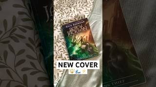 New The Lightning Thief cover just dropped percyjackson unclaimeddemigod booktube books pjo [upl. by Nwahsav]