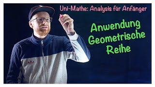 421 Anwendung Geometrische Reihe Beweis 0999  1 Analysis für Anfänger Reihen [upl. by Tobey416]