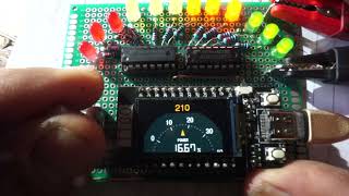 ESP32 TTGO Encoder Toy  final video [upl. by Alael]