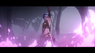 Arcane  JINX 💔  Emotional MomentsScenes Music Video  Alezeia  ALONE [upl. by Nason]