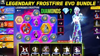 Legendary Frost Fire Bundle Spin  Legendary Frostfire Event  New Evo Bundle in Free Fire [upl. by Holle]