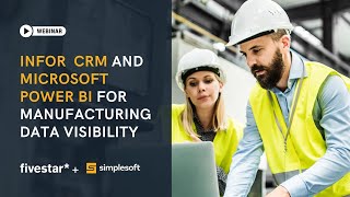 Webinar Infor and Microsoft Power BI for Manufacturing [upl. by Sandor]