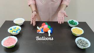 Sensory play  Tactile activity for kids simple sensory activities at home [upl. by Nama]