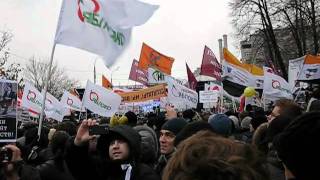 Митинг на Болотной Площади 10122011 [upl. by Ellehsad]