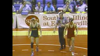 1987 NCAA Div II Championship Final 167 LBS M Morgan NDSU vs B Morris Ferris St [upl. by Binetta427]