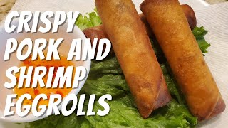 CHA GIO GION TAN  PORK AND SHRIMP EGG ROLL RECIPE [upl. by Mixie645]