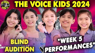 The Voice Kids Philippines 2024 Week 5 Blind Audition October 13 2024  The Singing Show TV [upl. by Adniroc534]