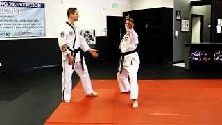 Choong Jung 1 Segment 4  Schafers ATA Martial Arts [upl. by Ramoh]