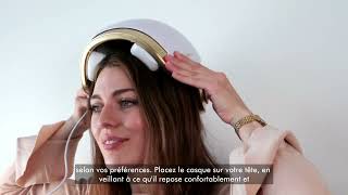 Casque Cheveux Laser et LED [upl. by Hgielanna]