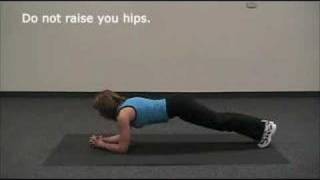 Ab Exercises The Plank [upl. by Markson]