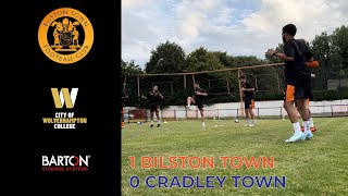 BilstonTownFC 1 0 CRADLEY HOME [upl. by Etram]