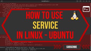 How to Use Service Start Stop Restart Status Enable Disable in Linux Ubuntu [upl. by Ahsyas]