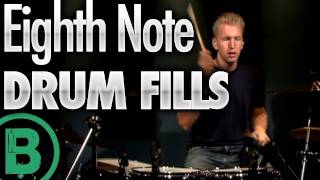 Eighth Note Drum Fills [upl. by Sudbury]