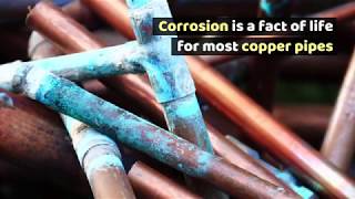 How to Clean Corrosion Off of Copper Pipe Joints [upl. by Ojyram]