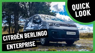 Whats included in the Citroën Berlingo Enterprise [upl. by Asiela]