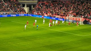 CANMNT forward Jonathan David goal against Suriname [upl. by Masuh]