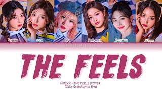 NMIXX The Feels Lyrics Color Coded Lyrics [upl. by Euqinimod]