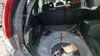 Nissan X Trail T31 towbar installation [upl. by Meelas849]