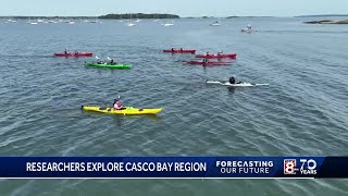 Researchers cross Casco Bay to find solutions [upl. by Llerrud]