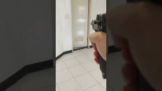 Luger P08 shooting KWC CO2 Airsoft [upl. by Ariana]