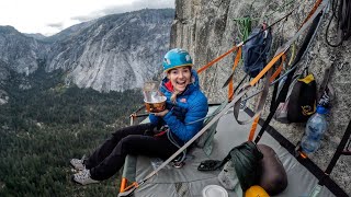 Big Walling in Yosemite with Strangers The Prow on Washington Column [upl. by Aihsenet]