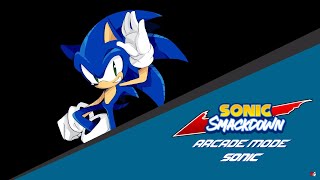 Sonic SmackDown Arcade Mode  Sonic [upl. by Manon]