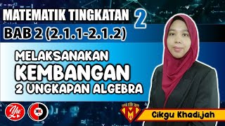 211  212 Kembangan Ungkapan Algebra MATEMATIK TINGKATAN2 AkademiYoutuber PT3 CKK [upl. by Idna787]