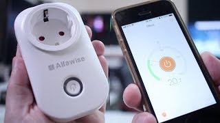 ALFAWISE WIFI SMART SOCKET PLUG  OVERVIEW [upl. by Hashimoto]