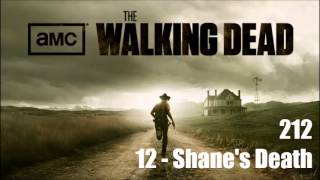 The Walking Dead  Season 2 OST  212  12 Shanes Death [upl. by Anawat497]