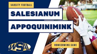 Salesianum vs Appoquinimink HS Boys Varsity Football [upl. by Iphlgenia438]