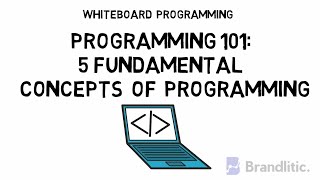 5 Fundamental Concepts of Programming Languages  Basic Concepts of Programming for Beginners [upl. by Gensler135]