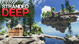 FLOATING ISLAND OUTPOST Stranded Deep S4 Episode 44 [upl. by Bhatt387]