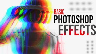 EPISODE  04  BASIC EFFECTS  PHOTOSHOP COURSE IN HINDI [upl. by Eisse]