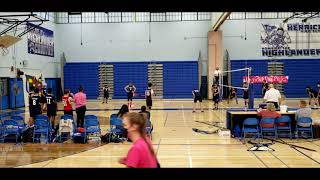 Herricks HS Boys Volleyball vs New Hyde Park [upl. by Guenna]