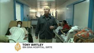 Libyan hospital under pressure as battles rage [upl. by Frost]