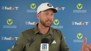 Daniel Berger Friday Flash Interview 2024 Sanderson Farms Championship [upl. by Korrie]