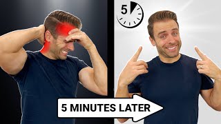 Tension Headache  GONE  In Just 5 Minutes [upl. by Yovonnda]