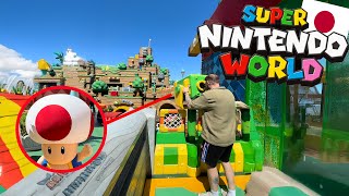 I visit the Super Nintendo World in Japan 🇯🇵 [upl. by Judi]