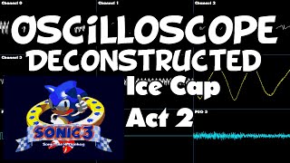 Sonic 3 Nov 1993 beta  Ice Cap Zone Act 2  Oscilloscope Deconstruction [upl. by Nnaael]