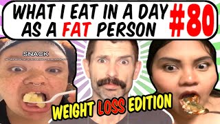 quotWhat I Eat In A Day As A FAT Personquot 80  Fat Acceptance TikTok [upl. by Malamud]