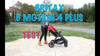 Test wózka BRITAX B MOTION 4 PLUS [upl. by Maitund]