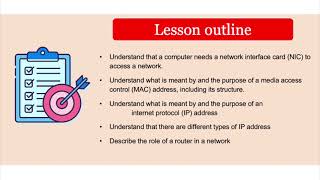 Unit 3 Lesson 15  Network hardware NIC WNIC Router  Static amp Dynamic IP address amp MAC address [upl. by Ursas217]