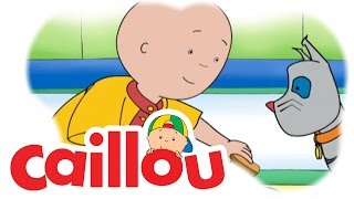 Caillou  Magnet Madness S04E10  Cartoon for Kids [upl. by Easlehc]