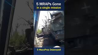 5 MaxxPro MRAPs Destroyed in One Mission [upl. by Eineg]